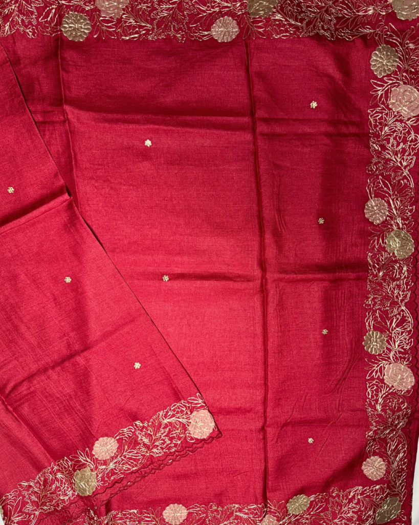 Pure handloom tussar saree