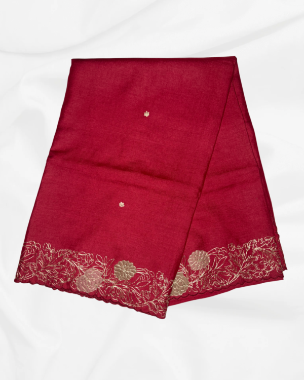 Pure handloom tussar saree - Image 3